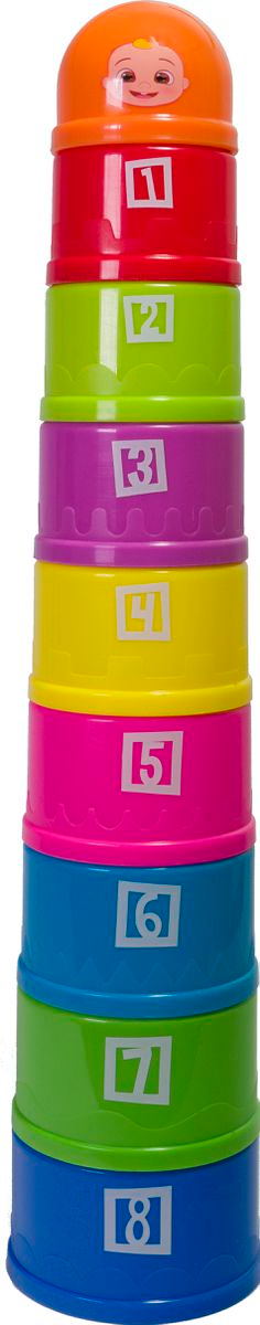 Cocomelon 9 Stacking Cups