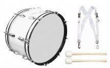 BK 26 Marching Bass Drum with Strap & Mallets