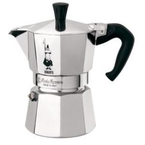 Bialetti Moka Express Stovetop Espresso Maker - 6 cup (~180ml yield)