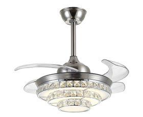 Remote Control Modern Luxury Quiet Auto Folding Invisible Ceiling Fans