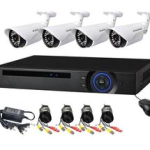 AHD CCTV Direct - 4 Channel cctv camera system - Full Kit Perfect security