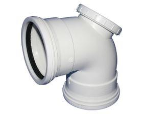 Agrinet Southpro 87.5 Degree Sv I.E SABS Waste Bend - 110mm