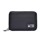 Travel Bag Organizer for Cables - Black