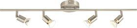 Bright Star Lighting - Four Satin and Polished Chrome Spotlight