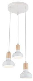 Bright Star Lighting Metal with Wood Finish