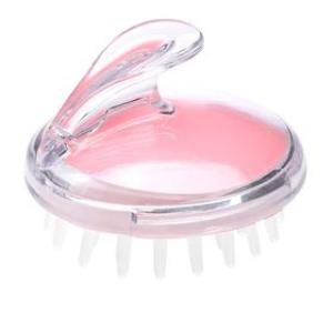 Silicone Scalp Shampoo Massage Brush - Pink