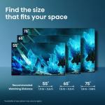 Hisense 75" U6S MiniLED Smart TV with Built-In-Subwoofer & Al-Smooth-Motion
