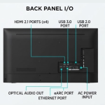 TCL 85C7L 85" SQD-Mini LED 4K Google Smart TV with Bang & Olufsen Audio