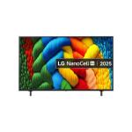 LG 75" NANO80 Nanocell 4K UHD AI Smart TV with webOS25 & AI Magic Remote