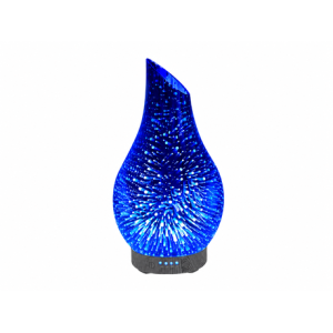 TLXT 120ml 3D Glass Ultrasonic Aroma Diffuser and Air Humidifier