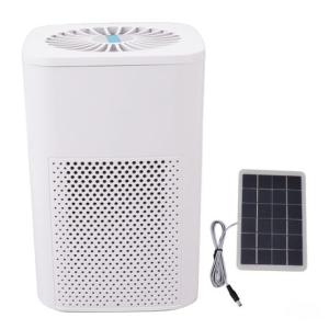 Solar Car Air Purifier with 50W Panel