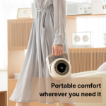 Rechargeable Desk Fan Portable Battery Operated USB Adjustable Speed