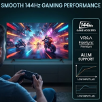 Hisense 75Q7Q 75" 4K QLED 144Hz VIDAA Smart Gaming TV