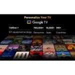 Skyworth 50" E5520H 2K QLED Google Smart TV with Dolby Audio