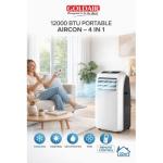 Goldair 12000 BTU 4 in 1 Portable Air Conditioners Model GPA-12B