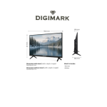 Digimark - 43" HD LED Smart TV with Wall Mount