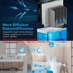 Heartdeco Portable Silent Household Dehumidifier
