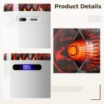 Volcano Flame Humidifier, 400ml USB Essential Oil Diffuser