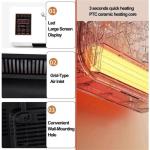 Portable Mini Split AC Heater, Wall-Mounted or Tabletop