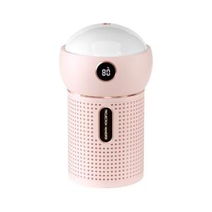 Humidifier - Including Nightlight & Starry Projector - Rechargeable - Soft Pink