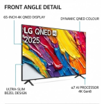 LG 65QNED82A6A 65" QNED82 4K Smart TV with AI Magic Remote