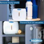 Solenco Mini Rechargeable Dehumidifier - Wireless, Rechargeable, Mould-Free