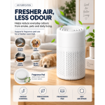 AUVILO 5W Compact Air Purifier with HEPA & Carbon Filter