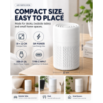 AUVILO 5W Compact Air Purifier with HEPA & Carbon Filter