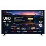 55 Inch Google TV 4K UHD Smart LED HDR10+ Dolby Frameless TV WiFi