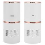 White Compact Desktop Portable Air Purifier