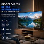 55" Full HD Smart Android LED TV with WiFi & USB Media Playback