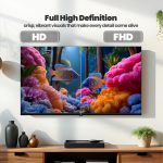 Volkano 43" Full HD D-LED Whale OS Smart TV with Dolby Audio