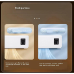 Wall-Mounted Mini Air Conditioner With Cooling And Heating Functions