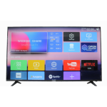 YACHISA 43'' LED HD READY SMART TV. (Frameless)
