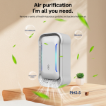 Sumvov 2pcs Plug-in Negative Ion Purifier, Ozone-Free Quiet Mini Ionizer