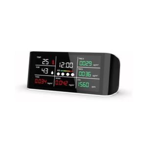 8 in 1 Portable Air Quality Monitor CO2 VOC PM2.5 HCHO Detector