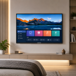 45 Inch Smart TV, Android 12 Wi-Fi FHD, HDMI USB Wall Mount