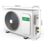 Split Wall Airconditioner (18000btu Alpha Inverter Condensor w/UVC & WIFI)