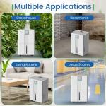GMC - Dehumidifier - 40 Litre WIFI Dehumidifier