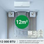 Split Wall Airconditioner (12000btu Calibre Non-Inverter)
