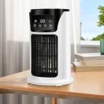 USB desktop fan mini air conditioner spray humidification fan cooler