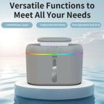 2L Cool Mist Humidifier with Dual Nozzles and Night Light