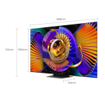 TCL 85C7L 85" SQD-Mini LED 4K Google Smart TV with Bang & Olufsen Audio
