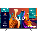 Hisense Smart TV - 75" QLED 4K Television Plasma TV 75Q6N Flat Screen