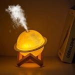 200ml 3D Saturn Lamp Air Humidifier - Mix Colors