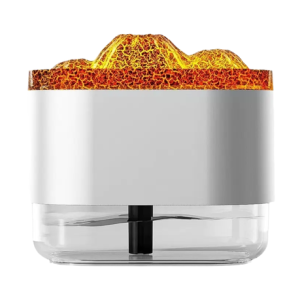 Volcano Ultrasonic Aroma Diffuser USB Humidifier with Flame Mist Spray