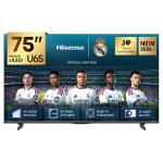 Hisense 75" U6S MiniLED Smart TV with Built-In-Subwoofer & Al-Smooth-Motion