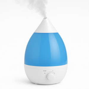 Cool Mist Humidifier with Adjustable Mist Volume Control - Quiet & Portable