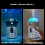 Humidifier - Including Nightlight & Starry Projector - Rechargeable - Soft Pink