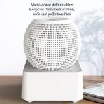 Spherical Mini Recyclable Household Dehumidifier - White